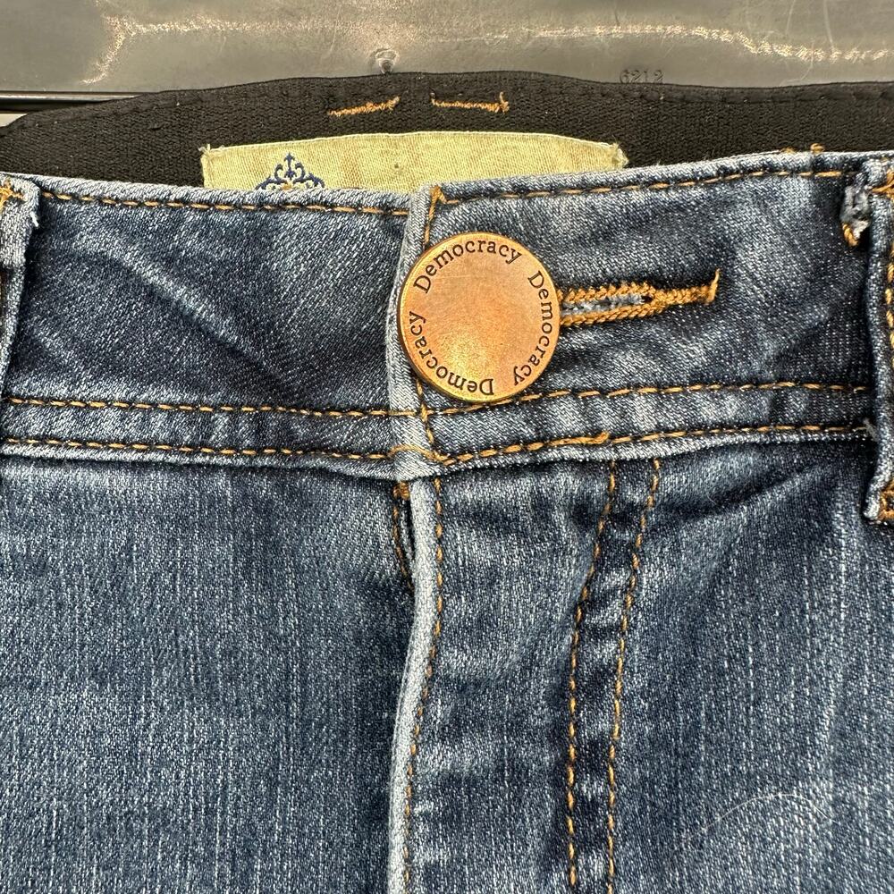 Democracy Size 10 Blue Jeans Skinny Casual Wear Ab Technology - Picture 3 of 4